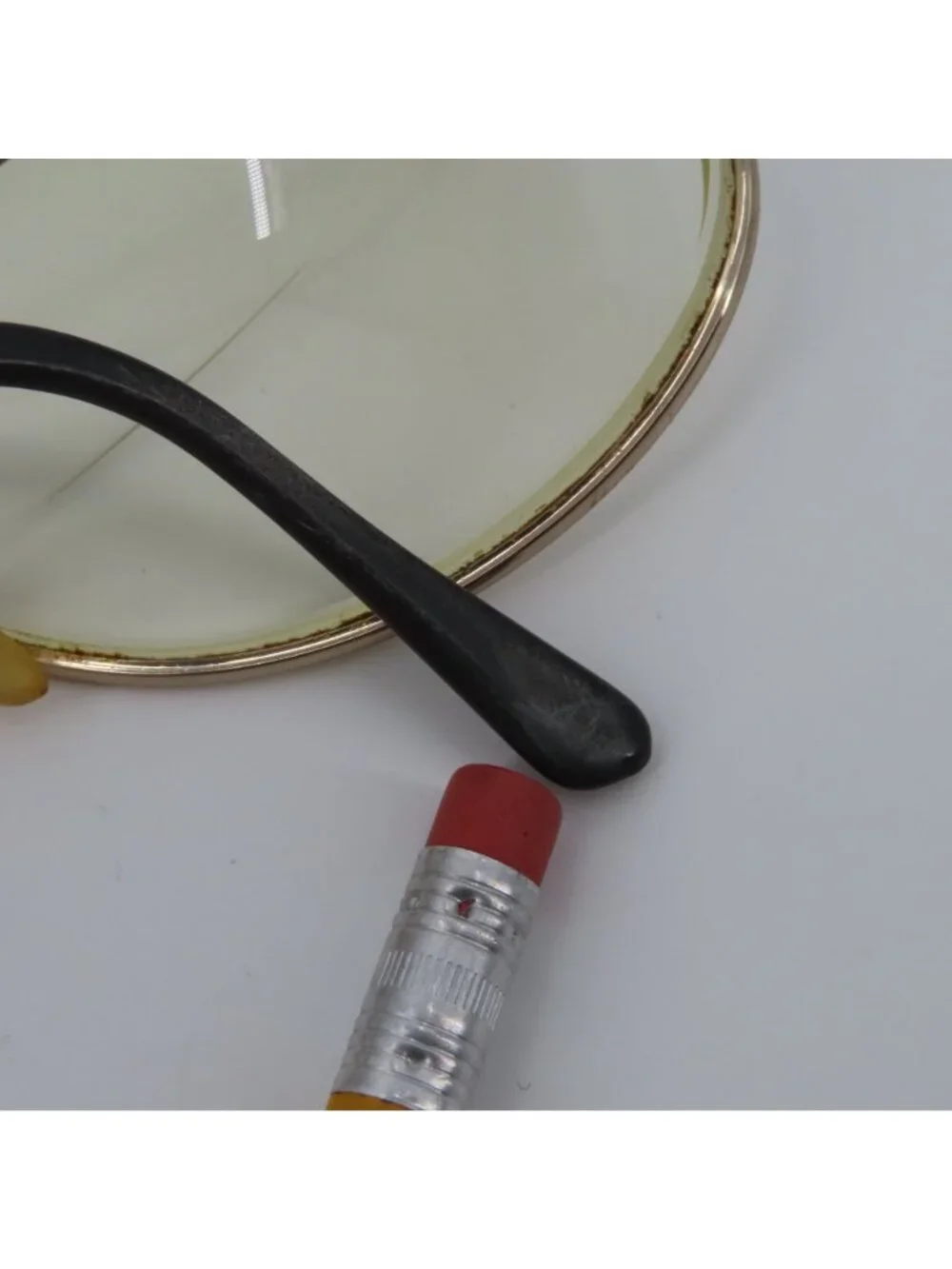 VTG Marcolin Marchon 900-F9 Gold Silver Metal Eyeglasses Glasses Frames Italy